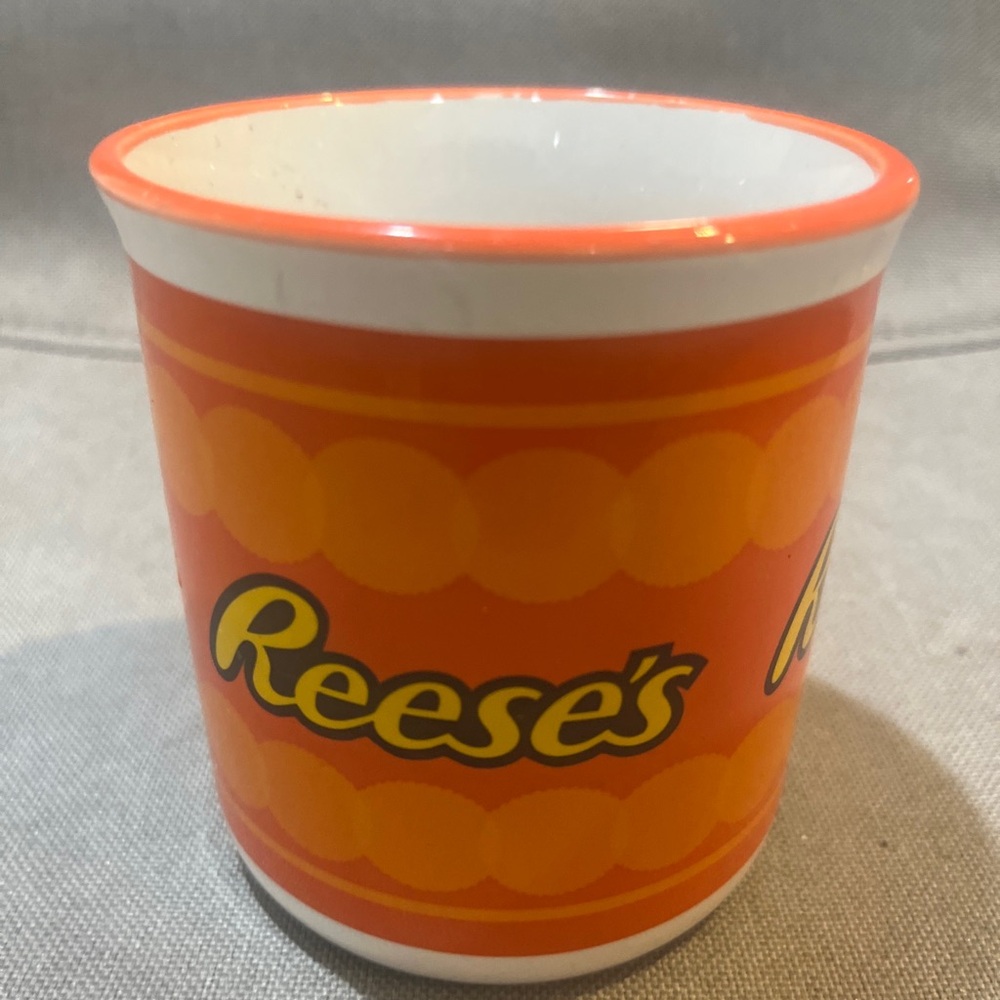 Reese's Candy Coffee Mug Tea Cup Hot Chocolate Cup Orange Hershey Galerie